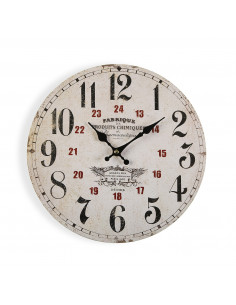 RELOJ DE PARED MADERA 29CM