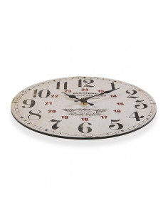 RELOJ DE PARED MADERA 29CM 2