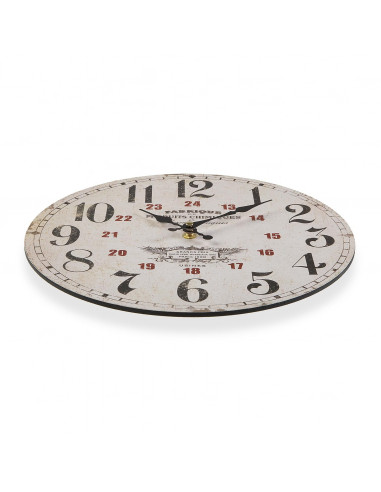 RELOJ DE PARED MADERA 29CM