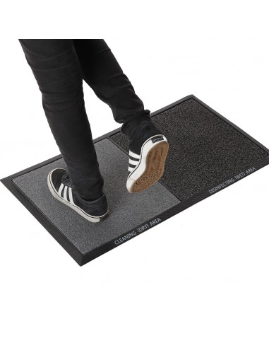 FELPUDO DESINFECTANTE GRIS