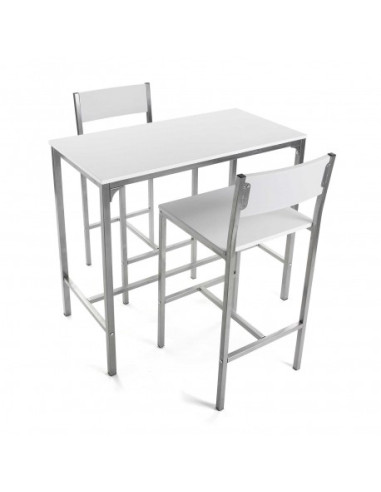 MESA Y DOS SILLAS JUEGO