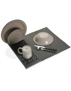 ESCURREPLATOS GRIS CON PANO