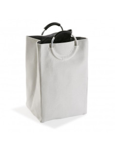 CESTA DE ROPA C/ASAS BLANCA