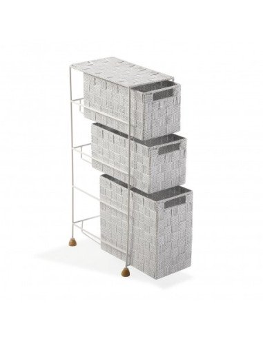 MUEBLE BAÑO 3 CAJONES BLANCO