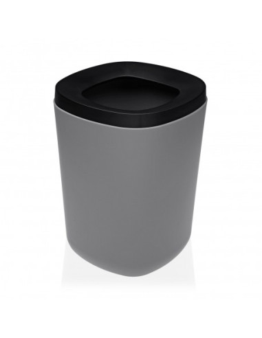 PAPELERA GRIS & NEGRA