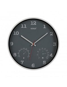 RELOJ DE PARED GRIS DIAM....