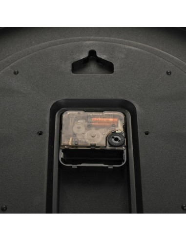 RELOJ DE PARED GRIS DIAM. 35.5CM