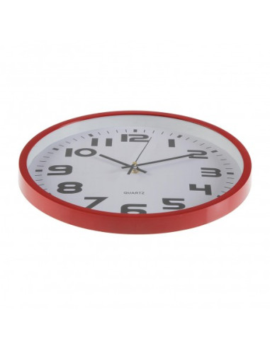 RELOJ COCINA ROJO 30,5CM