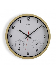 RELOJ BLANCO CON HIGROMETRO...