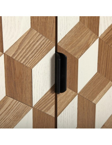 COMODA 2 PUERTAS CHESS 90X35X80CM