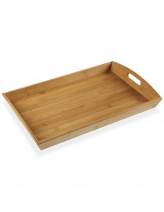 BANDEJA DE BAMBU 50X32X6.5CM