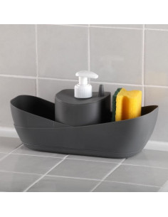 DISPENSADOR DE JABON GRIS 2