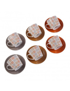 SET 6 TAZAS TE VIVIANA