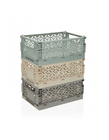 CAJA PLEGABLE VERDE MEDIANA