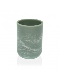VASO CEPILLOS VERDE