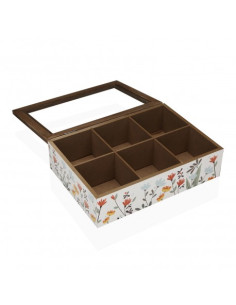 CAJA DE TE MADERA SELENE 2