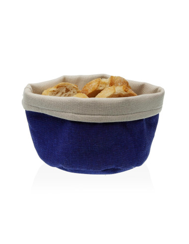 CESTA TEXTIL AZUL