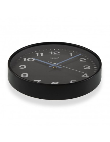 RELOJ COCINA NEGRO 30,5 CM