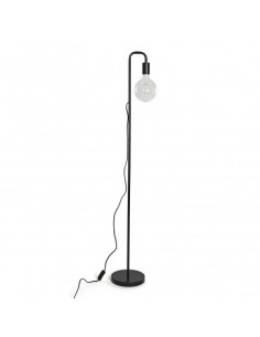 LAMPARA DE SUELO RUBER NEGRA