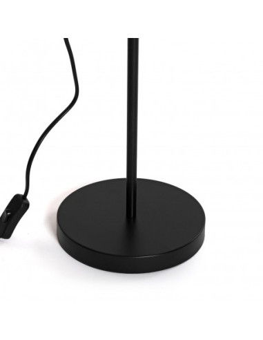 LAMPARA DE SUELO RUBER NEGRA