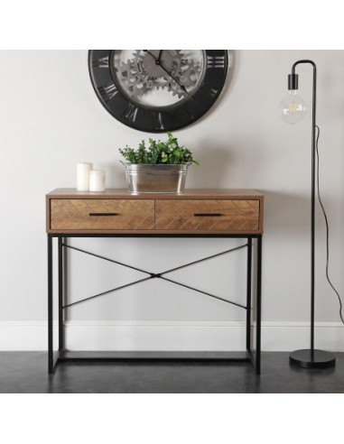 LAMPARA DE SUELO RUBER NEGRA