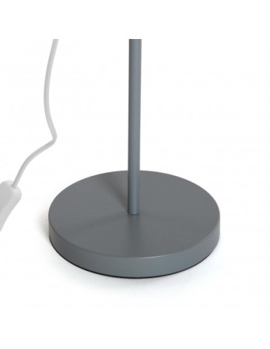 LAMPARA DE SUELO RUBER GRIS