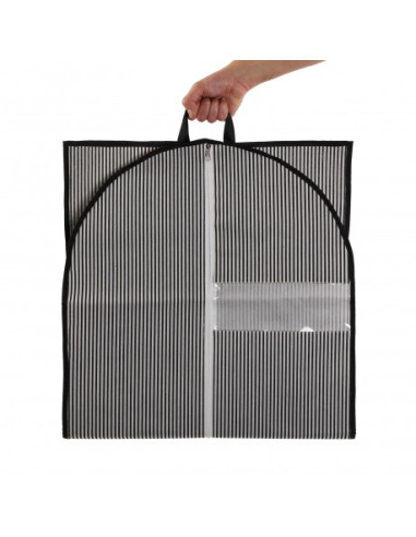 GUARDATRAJE RAYAS NEGRAS