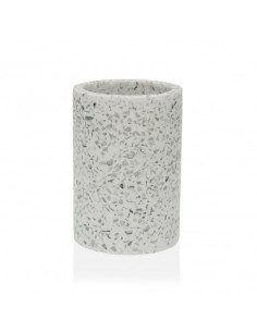 PORTACEPILLOS TERRAZO WHITE