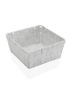 CESTA MEDIANA BLANCA CON PUNTO