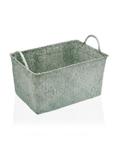 CESTA RECTANGULAR C/ASA VERDE