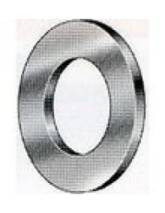 ARANDELA STANDAR ZINC 18