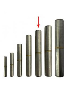 PERNIO TORNEADO INOX 18X110...