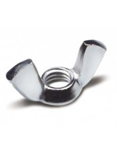 TUERCA MARIPOSA ACUÑADA ZINC 6